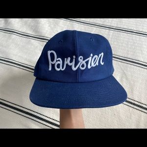 Maison kitsune snapback hat